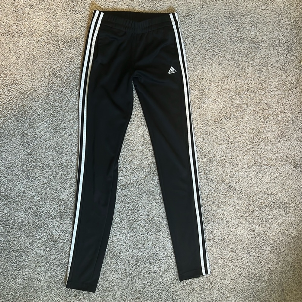 Adidas Black slim Track Pants
